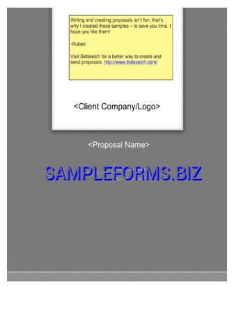 Marketing Proposal Template 1 docx pdf free